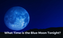 What Time is the Blue Moon Tonight?